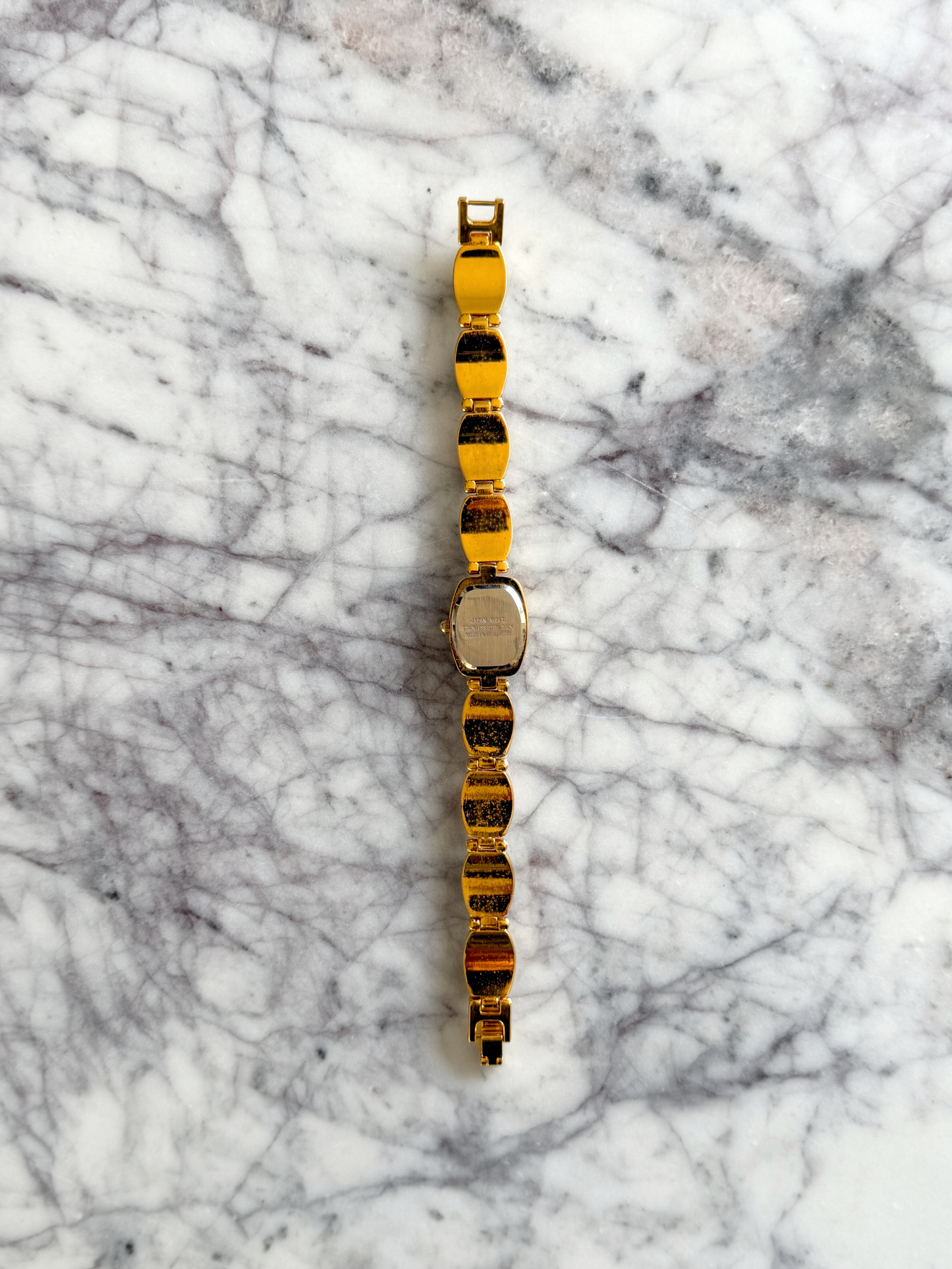 Vintage Squared Tropical Gemstone Watch