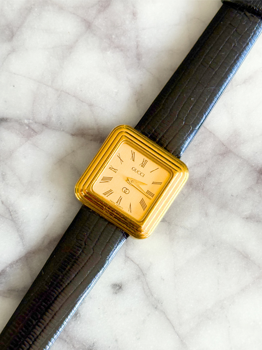 Vintage Gucci Stairstep Watch