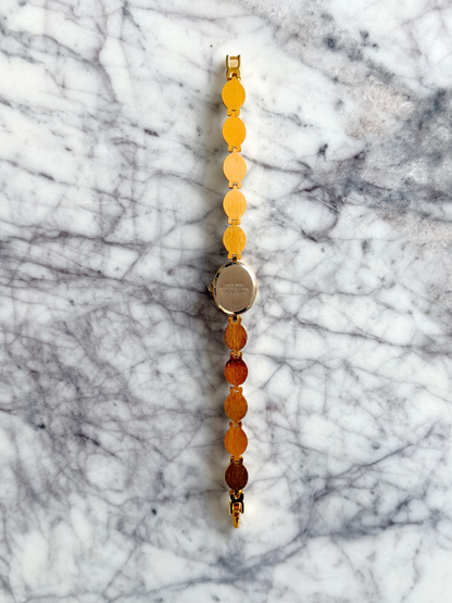 Vintage Tropical Gemstone Watch