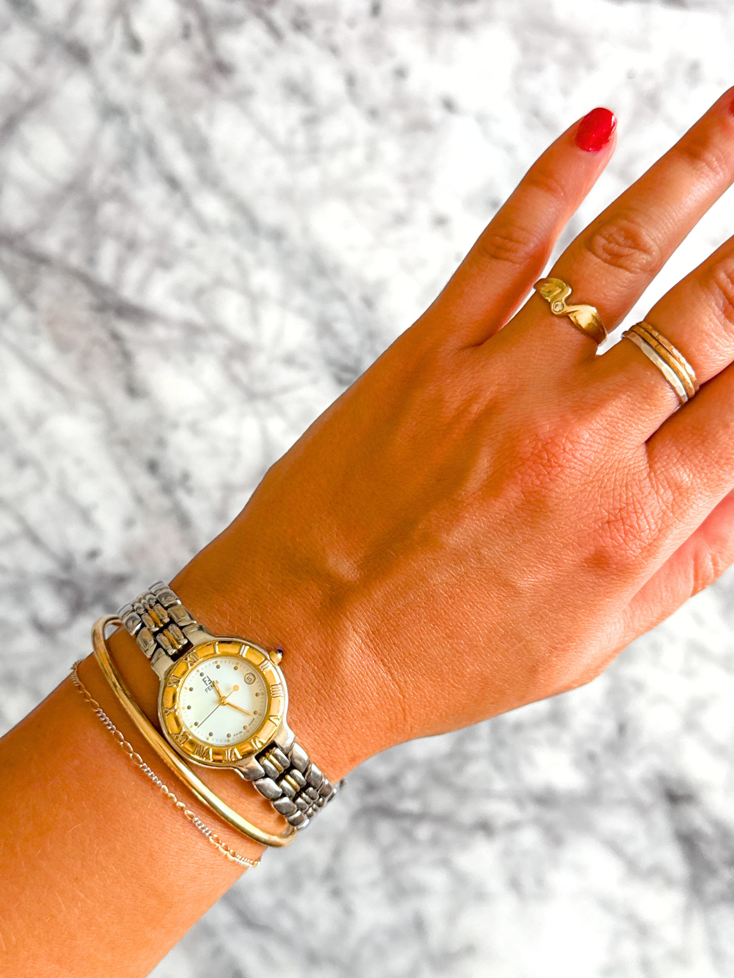 Vintage Fendi 900L Mixed Metal