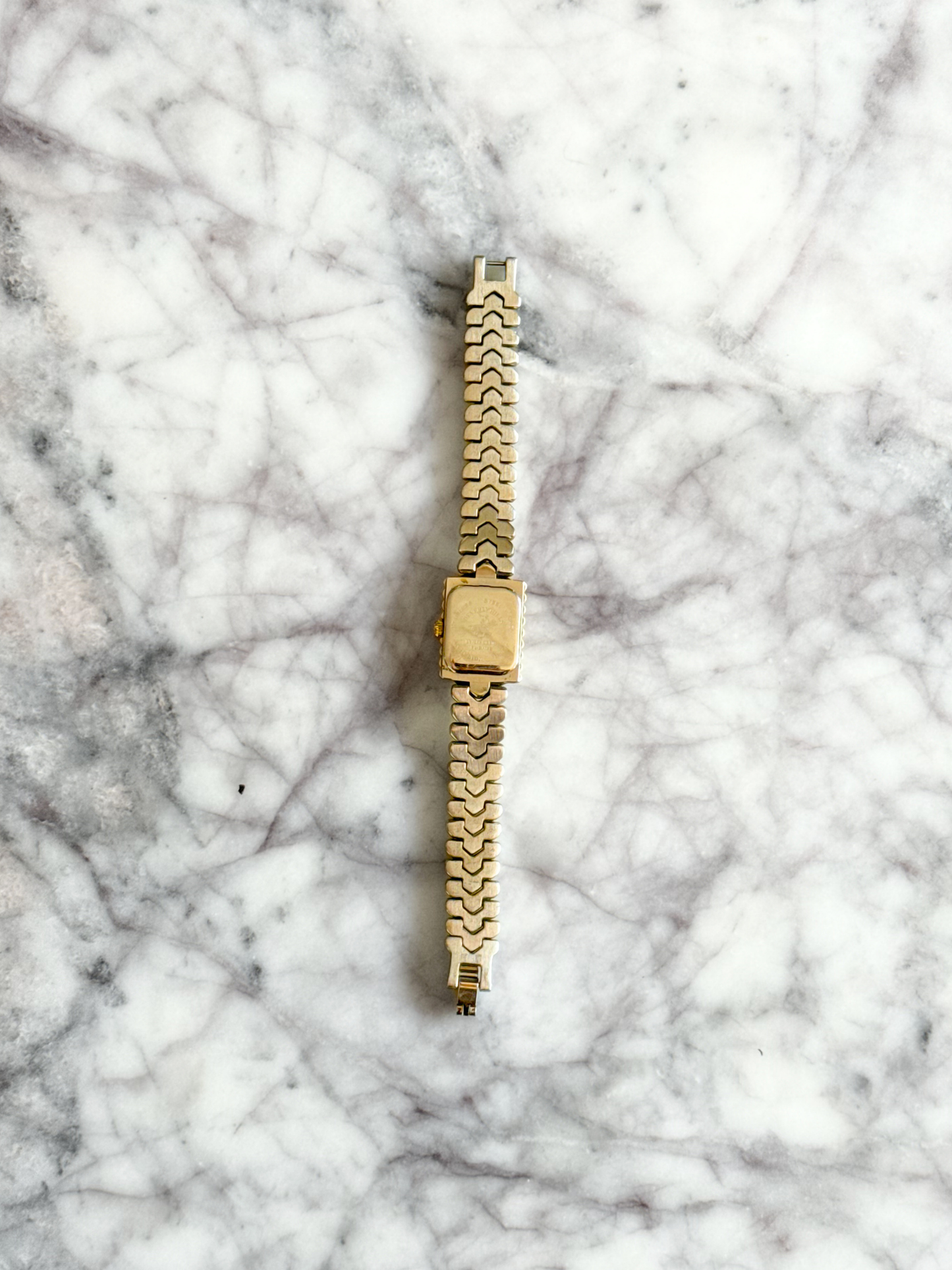 Vintage Mixed Metal Crosshatch Band