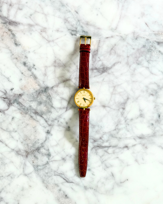 Vintage Gucci Unisex Sherry Line Stack Watch