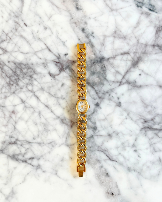 Vintage Gold Chain Watch