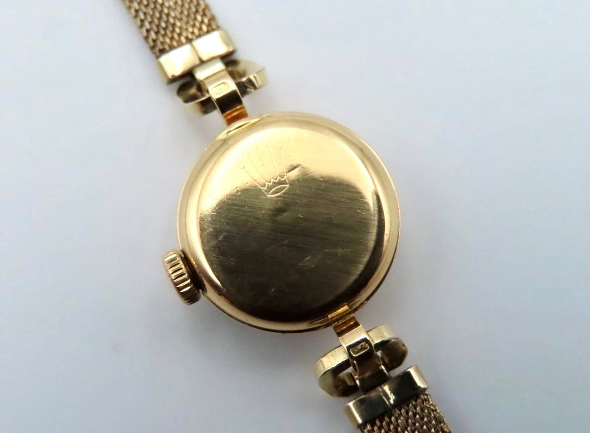 18k Gold Rolex Orchid Precision